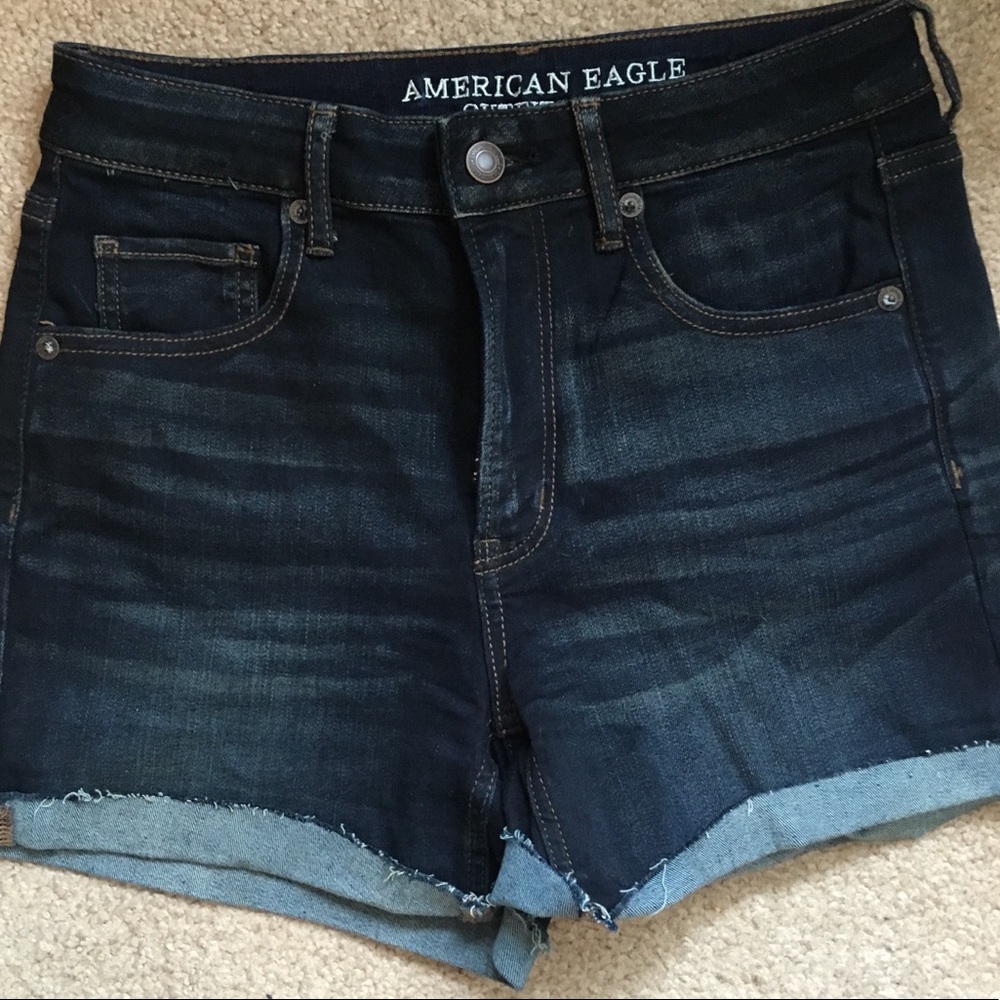 American Eagle Super High Rise Shortie sz 4